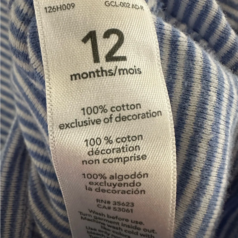 👶🏻 Carter’s Gerber Cat & Jack Onesies 12 months white pink bundle lot baby euc